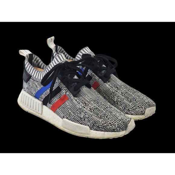 adidas Other - Adidas Mens 8.5 NMD R1 Tri-Color Stripes Primeknit Running Shoes‎ Sneakers EUC